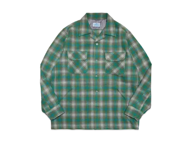 SubCulture Wool Check Shirt "Green"