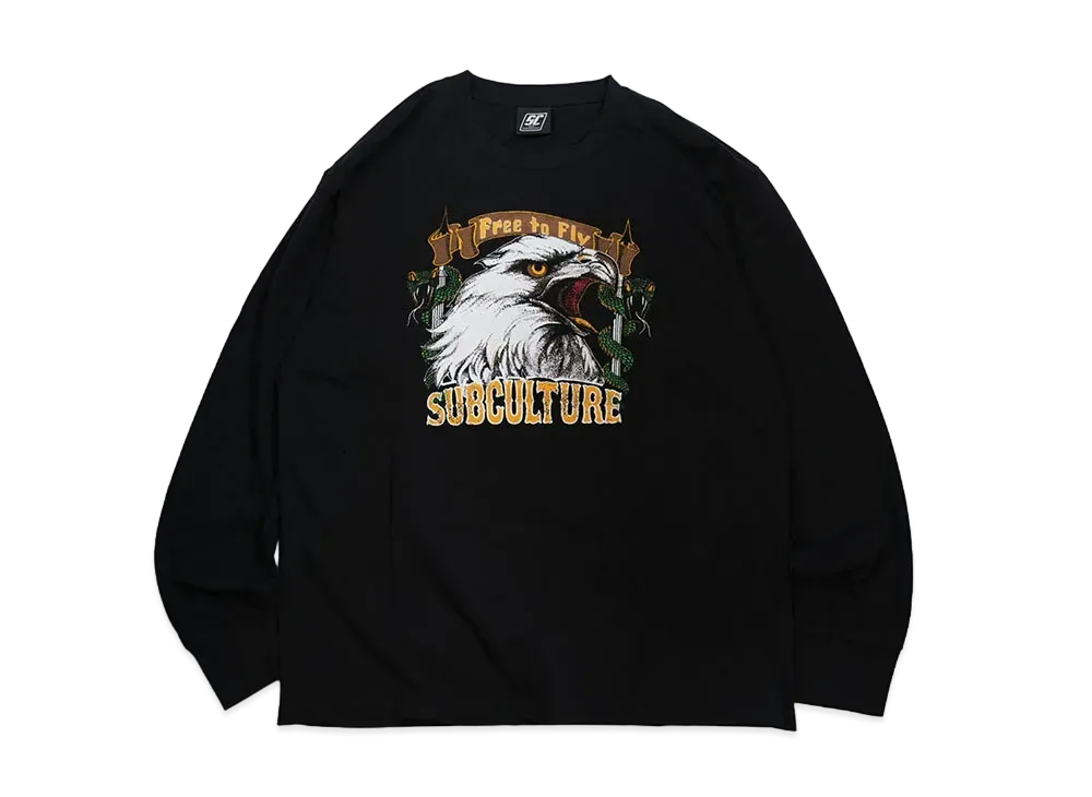 SubCulture Eagle&Snake Longsleeve T-Shirt "Black"