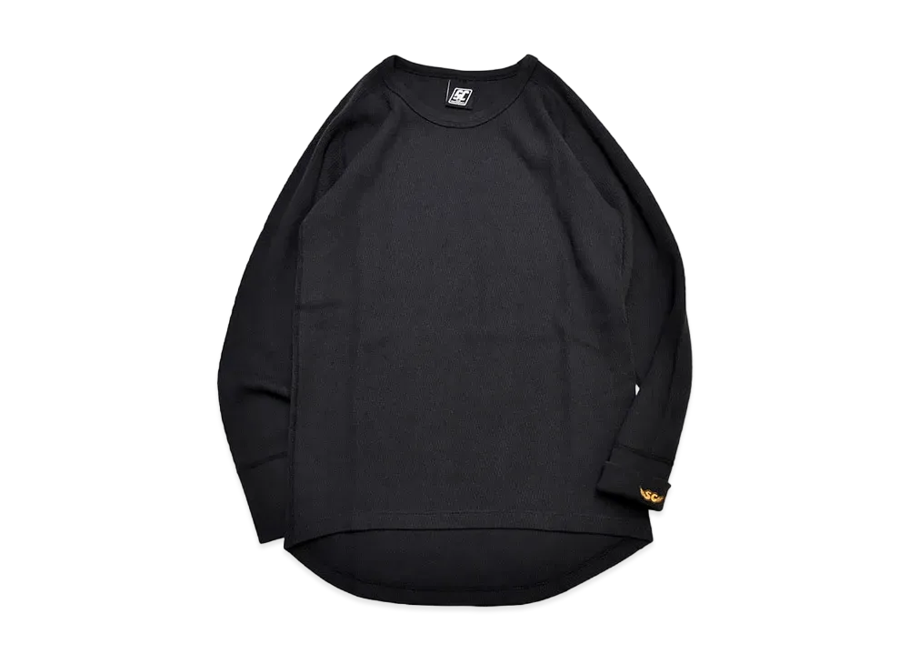 SubCulture Thermal Longsleeve T-Shirt "Black"
