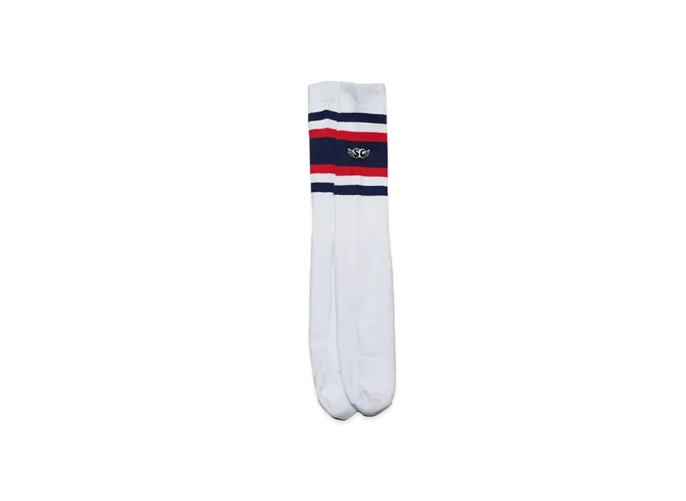 Subculture Sc 2Pack Skater Sox "Navy/Red"