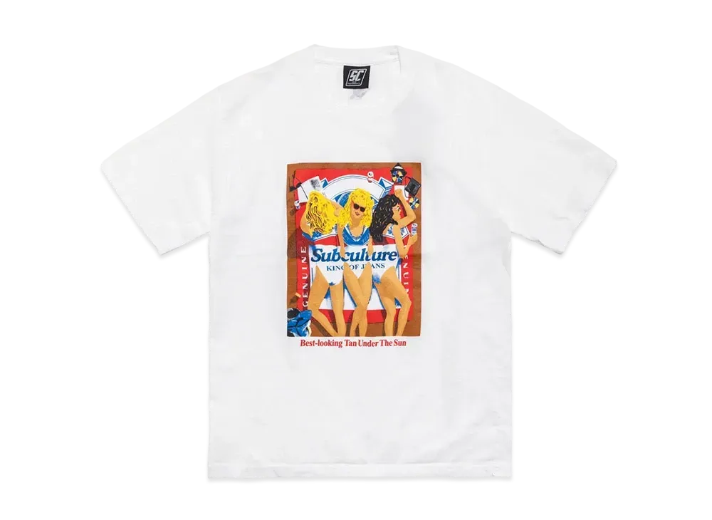 Subculture Bad Girl T-Shirt "White"