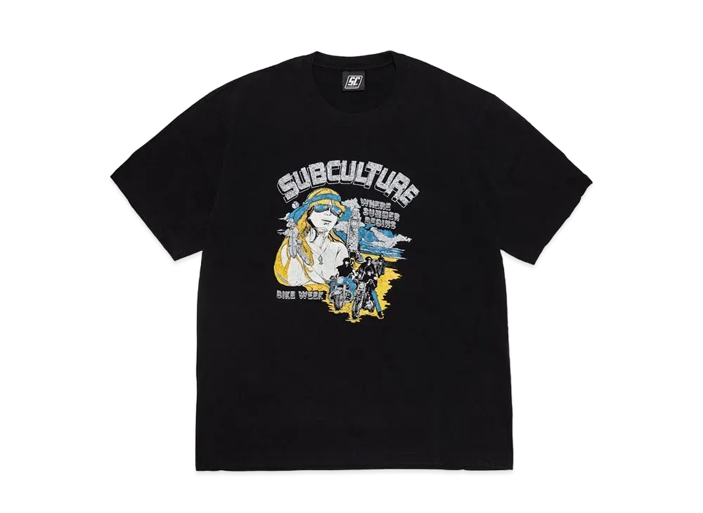 Subculture Wheresummerbegins T-Shirt "Black"