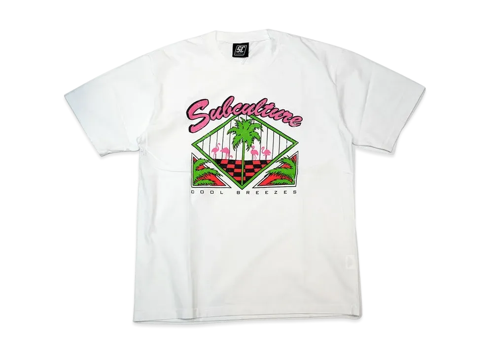 Subculture Flamingo T-Shirt "White"