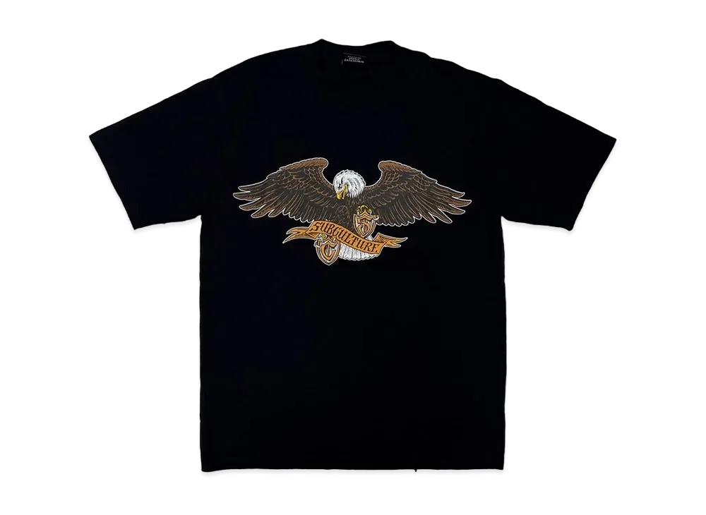 Subculture Emblem Eagle T-Shirt Type-C "Black"