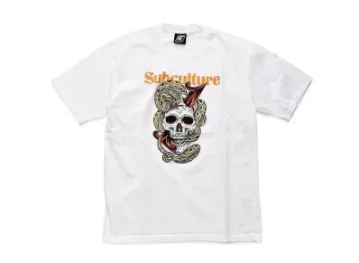 Subculture Skullsnake T-Shirt Type-C Body "White"