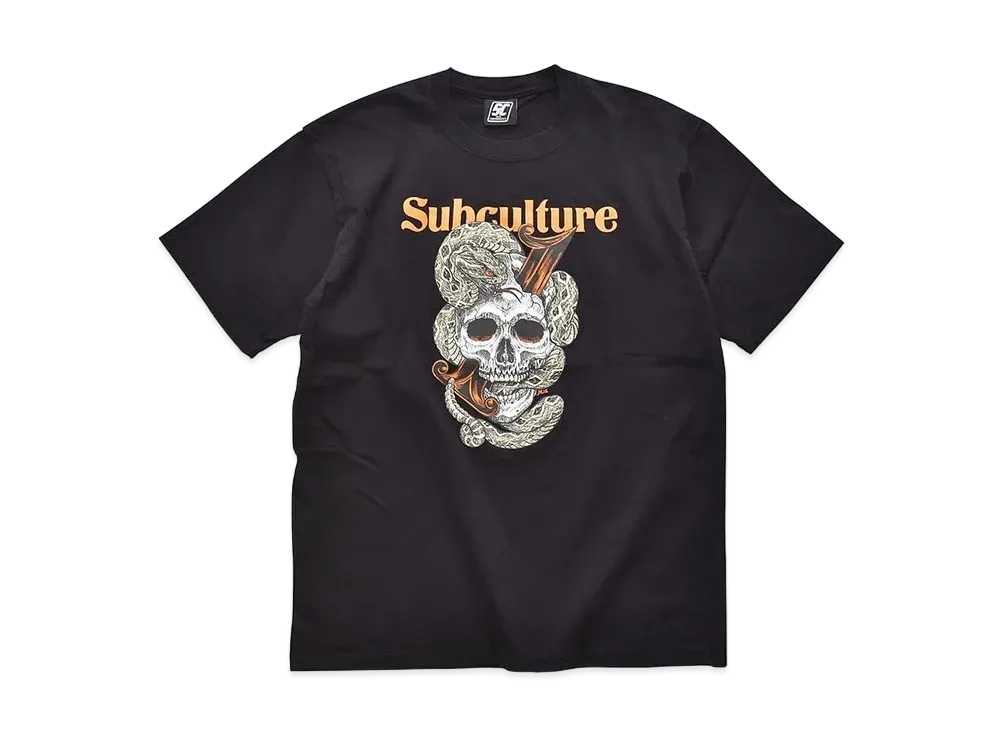 Subculture Skullsnake T-Shirt Type-C Body "Black"