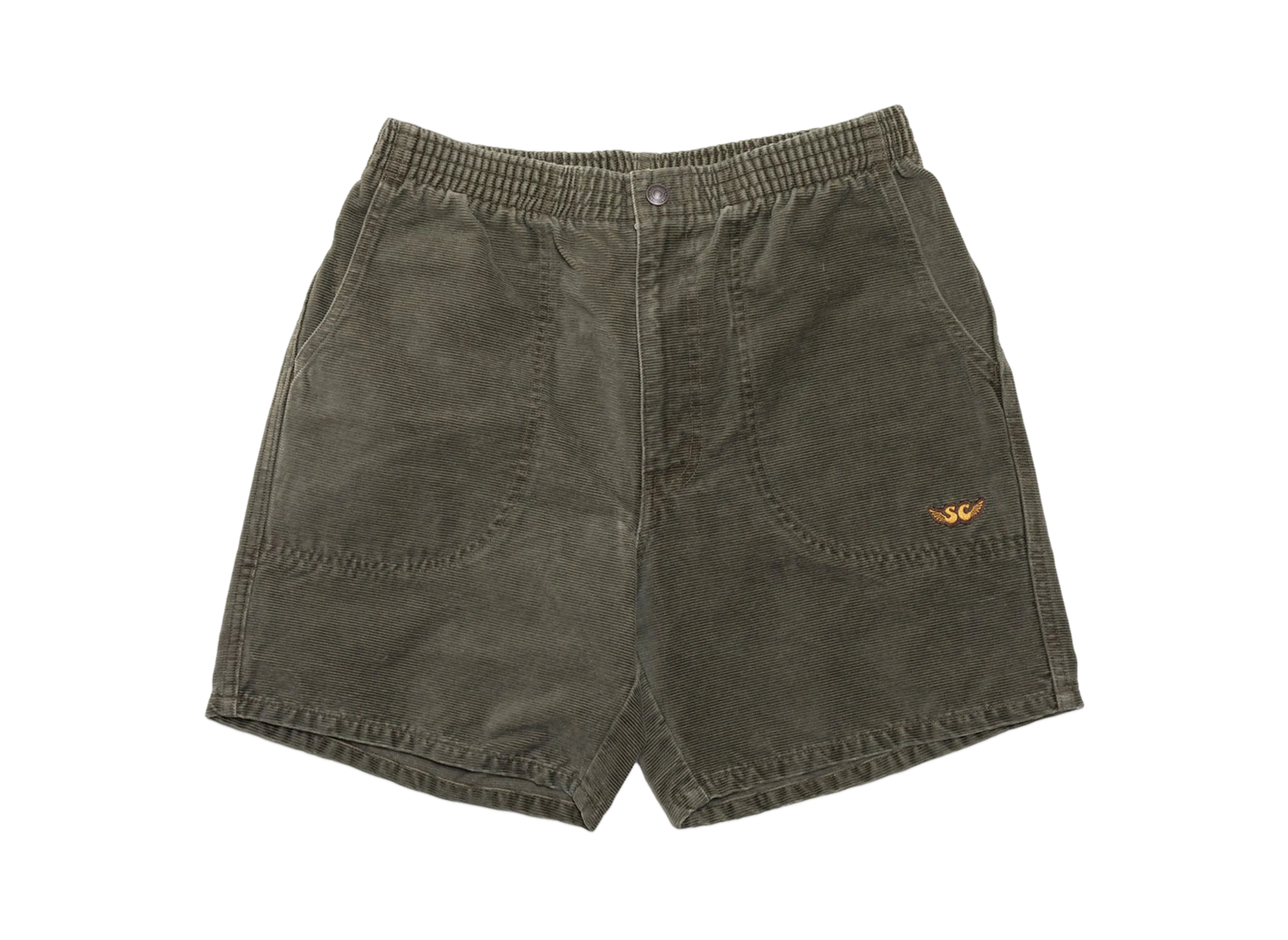 Subculture Surfers Corduroy Shorts "Olive"