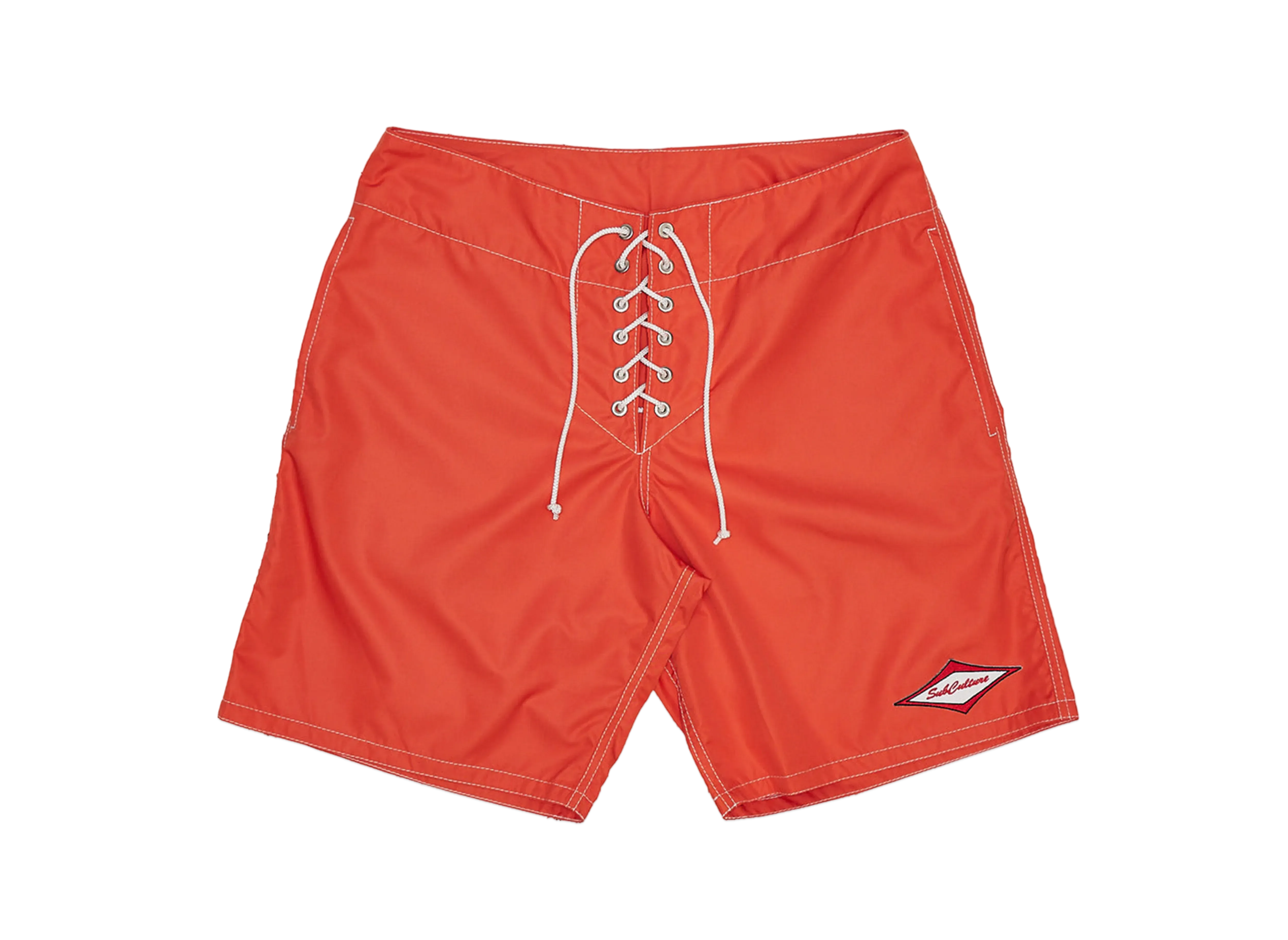 Subculture Nylon Surf Shorts "Orange"