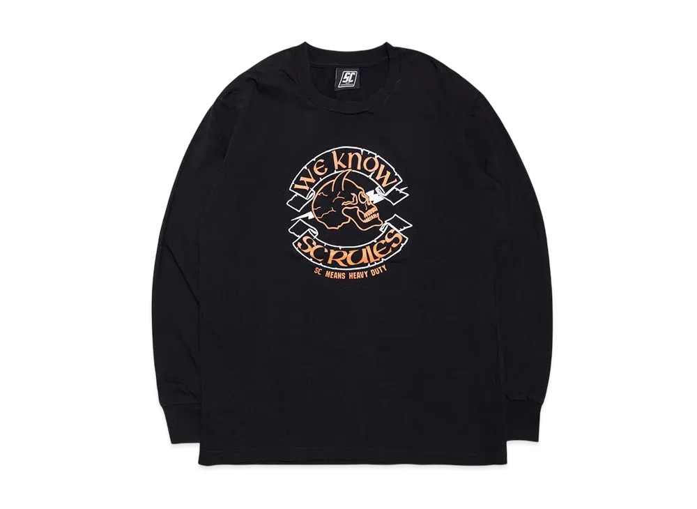 SubCulture Sc Rules Longsleeve T-Shirt"Black"