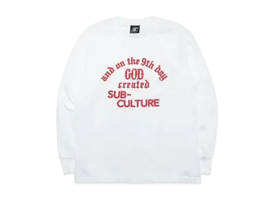 SubCulture Godcreated Longsleeve T-Shirt "White"