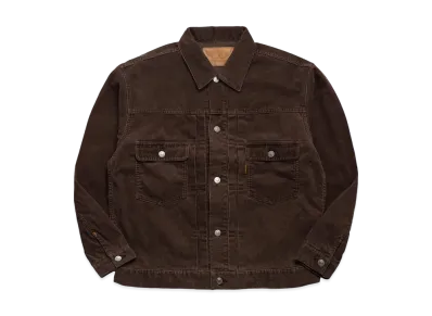 SubCulture Bio-Finished Corduroy S07XX Jacket "Brown"