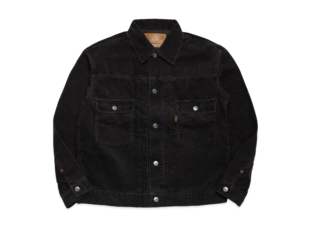 SubCulture Bio-Finished Corduroy S07XX Jacket "Black"
