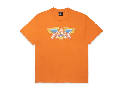 SubCulture Skull Wings T-Shirt "Orange"
