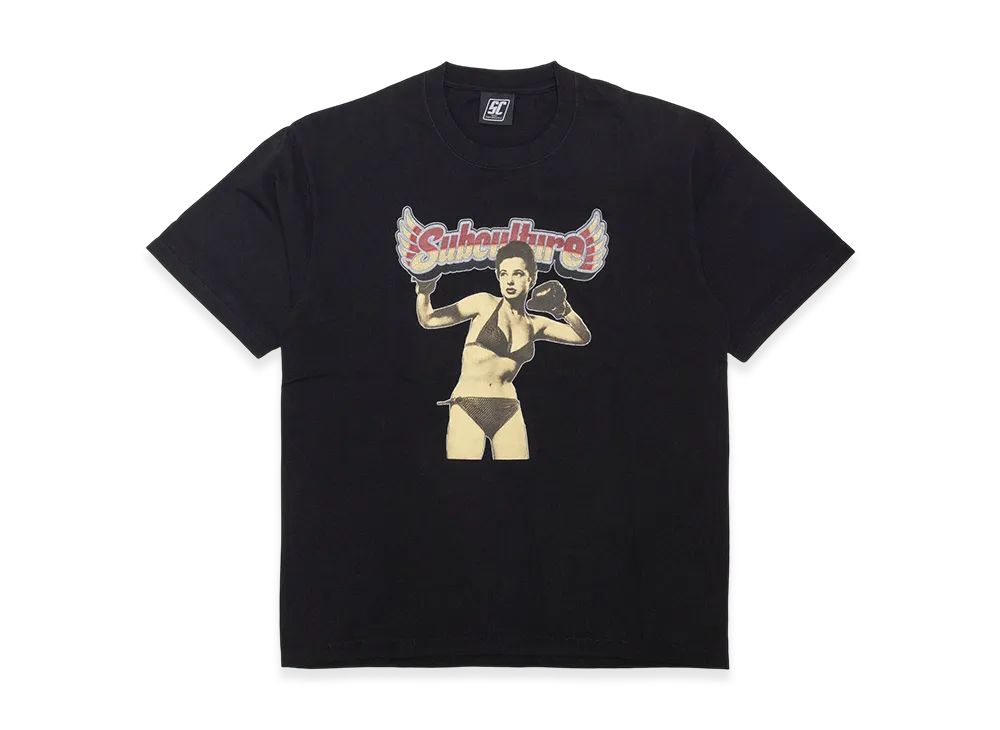 SubCulture Boxing Girl T-Shirt "Black"