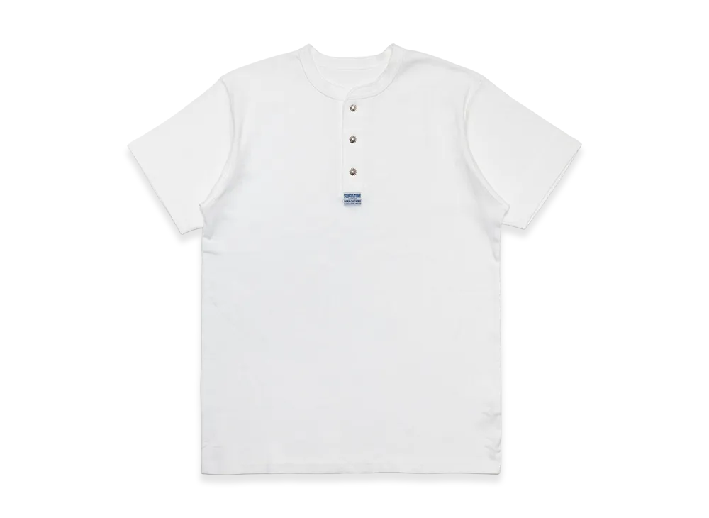SubCulture Henleyneck T-Shirt Concho Sv925 "White"