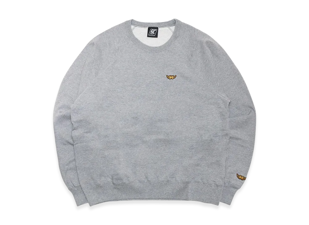 SubCulture Crew Neck (Tyler Warren Logo) "Top Gray"
