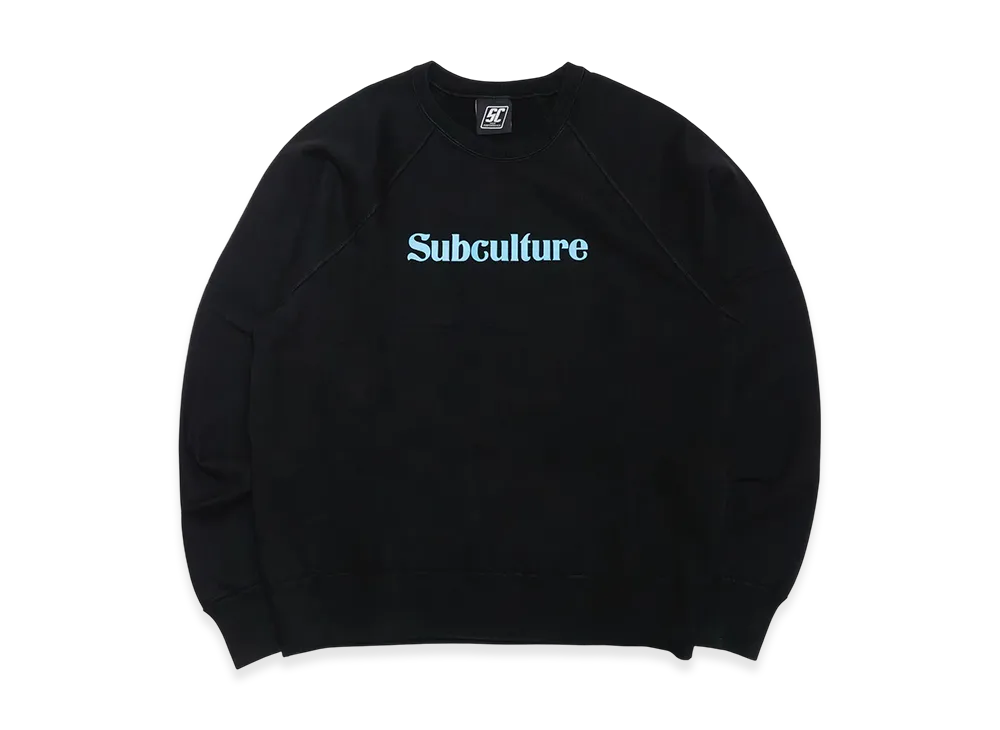 SubCulture Crew Neck (Subculture Crack Print) "Black"
