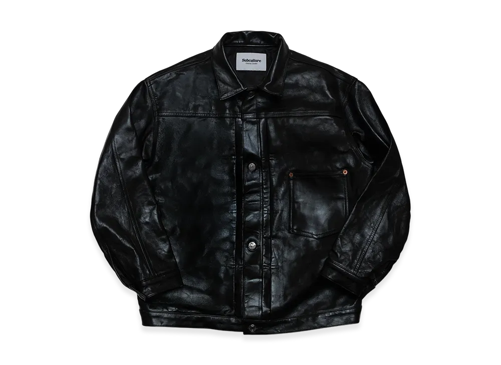 SubCulture S06XX Horse Hide (Iron) "Black"