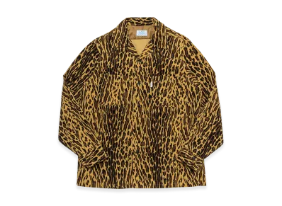 SubCulture Leopard Corduroy Shirt "Multi"