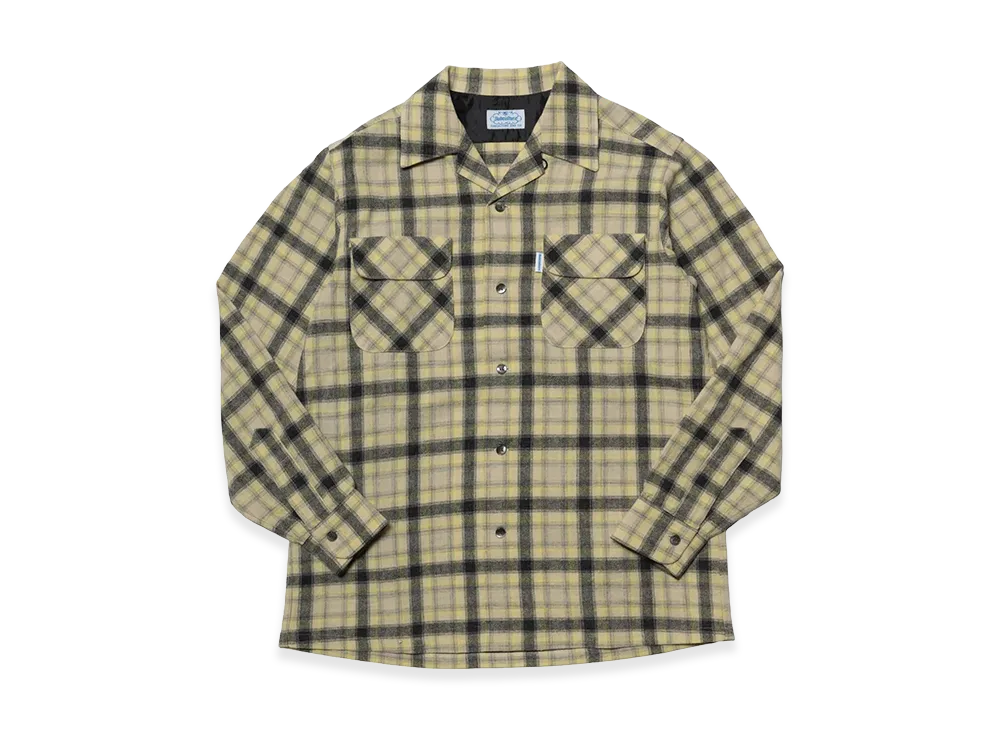 SubCulture Wool Check Shirt "Yellow Check"