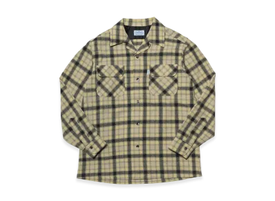 SubCulture Wool Check Shirt "Yellow Check"