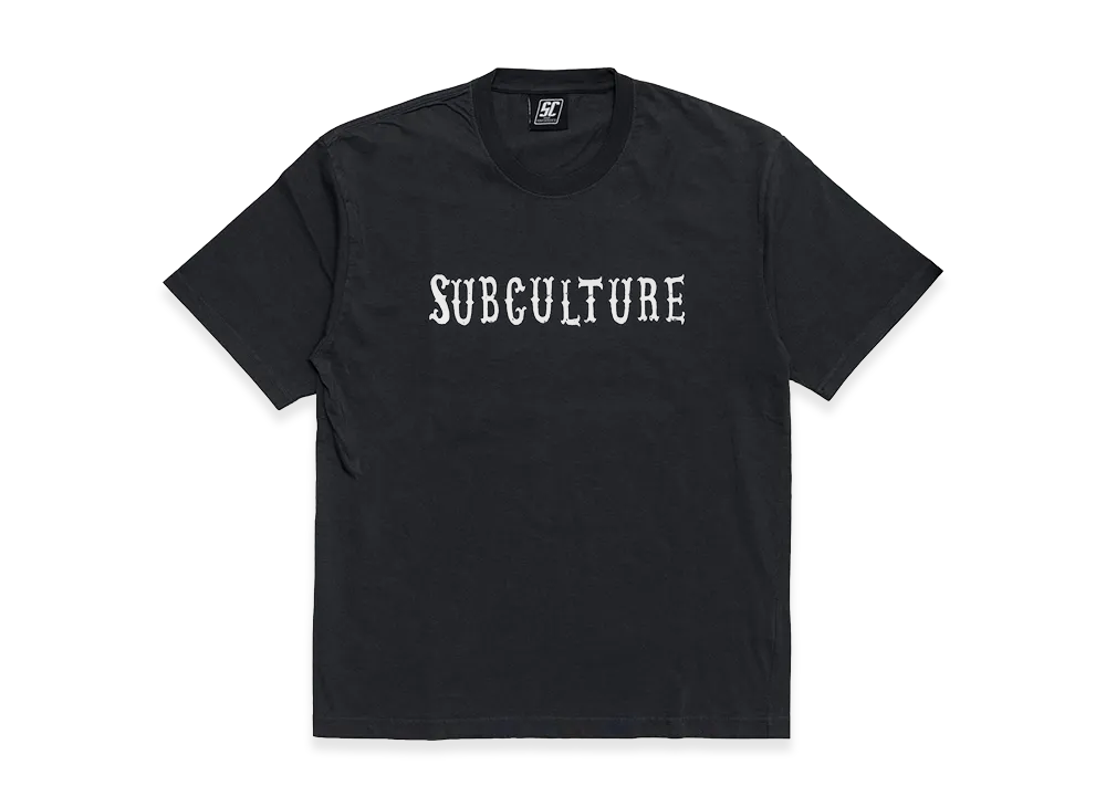 SubCulture SC Aged Face Body Outoffcontorol T-Shirt "Black"