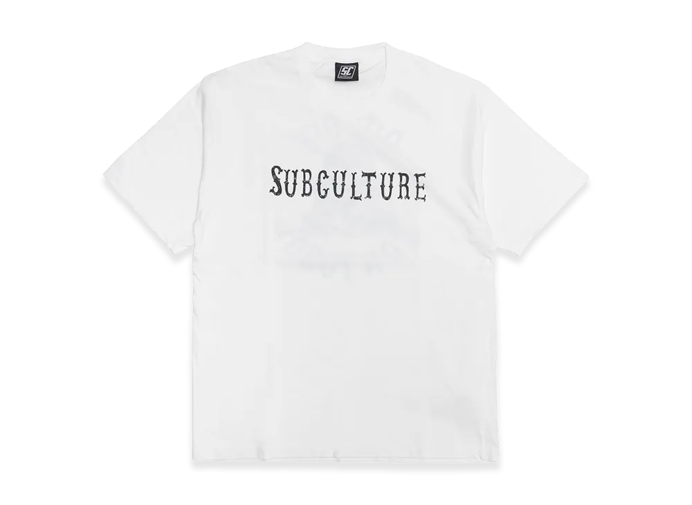SubCulture SC Aged Face Body Outoffcontorol T-Shirt "White"