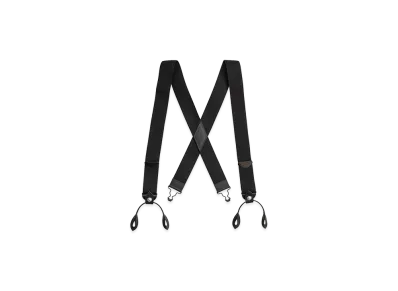 SubCulture SC WWII Type Suspenders Silver Concho "Black"