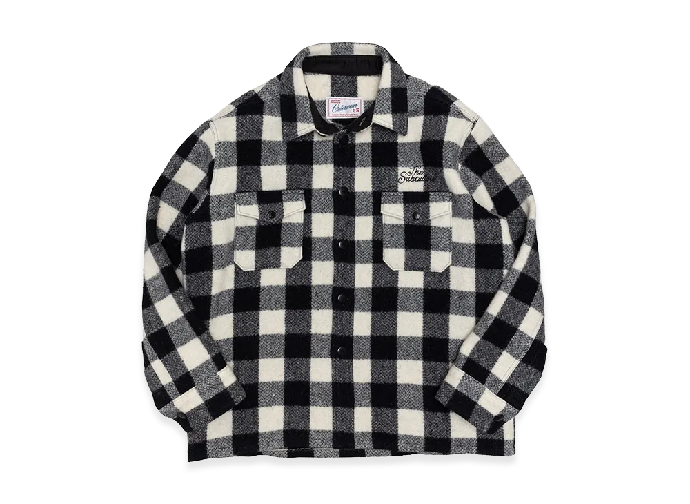 SubCulture Buffalo Check Jacket(Pocket Type) "White Check"