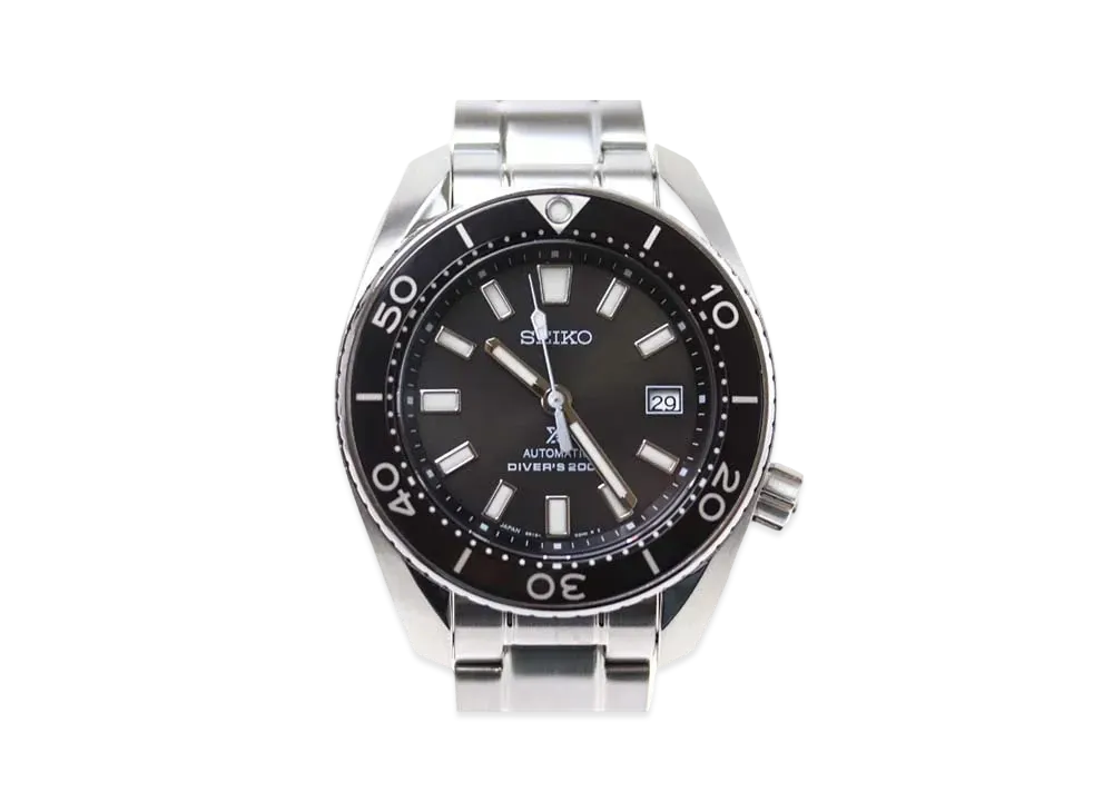 SEIKO Prospex Diver Scuba Domestic Divers 50th Anniversary "Black" SBDC027