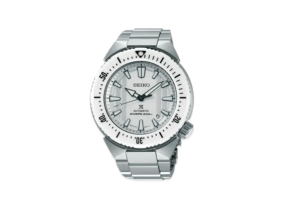 SEIKO Prospex Diver Scuba Transocean Zero Halliburton Limited "Silver" SBDC043