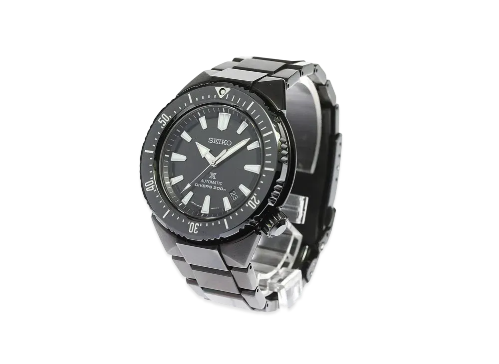 SEIKO Prospex Diver Scuba Transocean Zero Halliburton Limited "Black" SBDC045