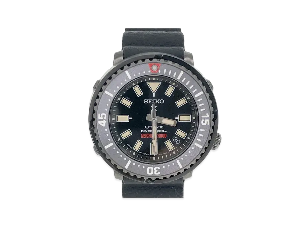 SEIKO Prospex Diver Scuba Neighborhood Limited Edition "Black" SBDY077