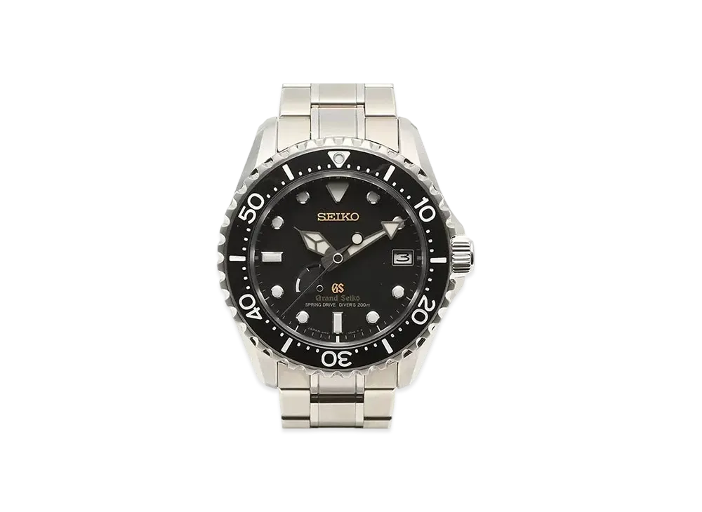 Grand Seiko Spring Drive Diver's Watch "Black" SBGA031