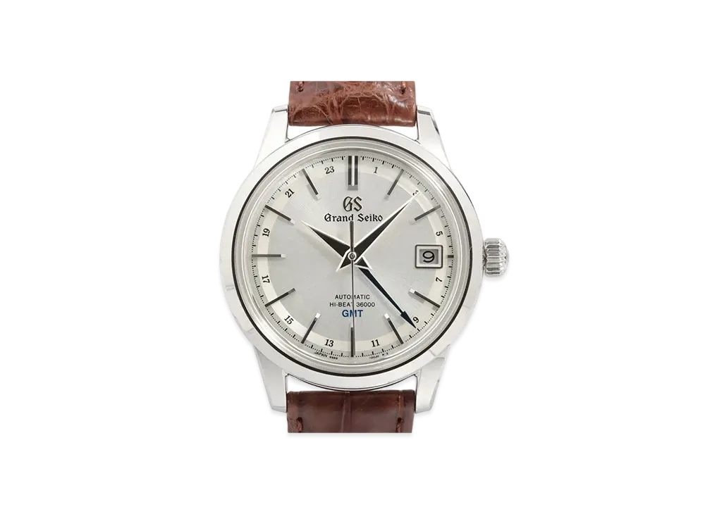 Grand Seiko 9S Mechanical High Beat GMT "Silver" SBGJ017