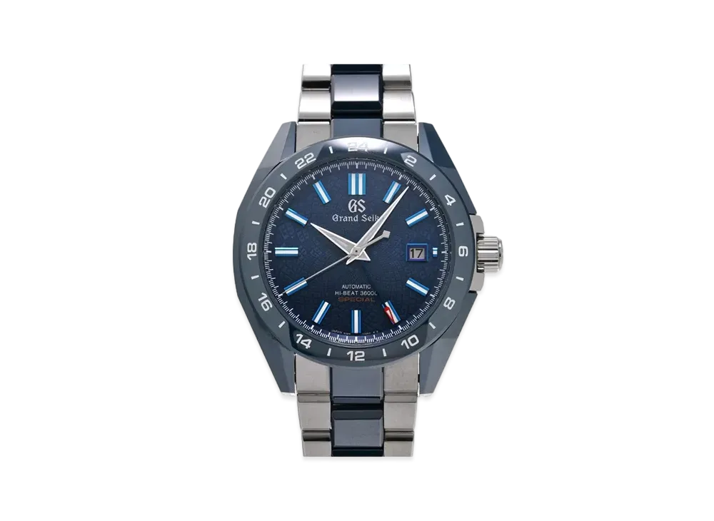 Grand Seiko Caliber 9S 20th Anniversary Limited Model Mechanical High Beat GMT "Safaia" SBGJ229