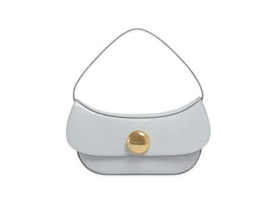 MARNI Butterfly Medium Hobo Bag in Leather "Sodium"