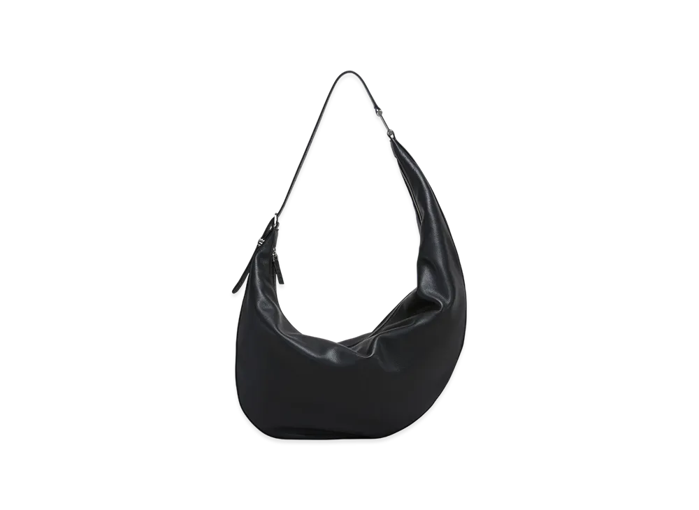 MARNI Dot Medium Hobo Bag in Leather "Black"