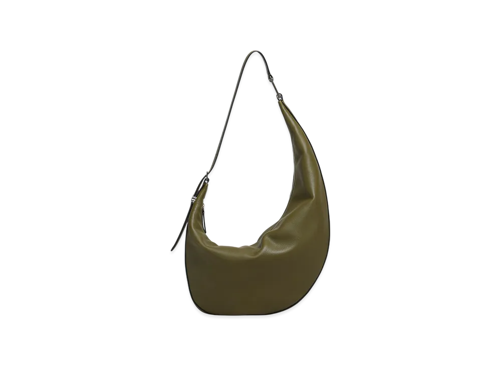 MARNI Dot Small Hobo Bag in Leather "Deep Sage"