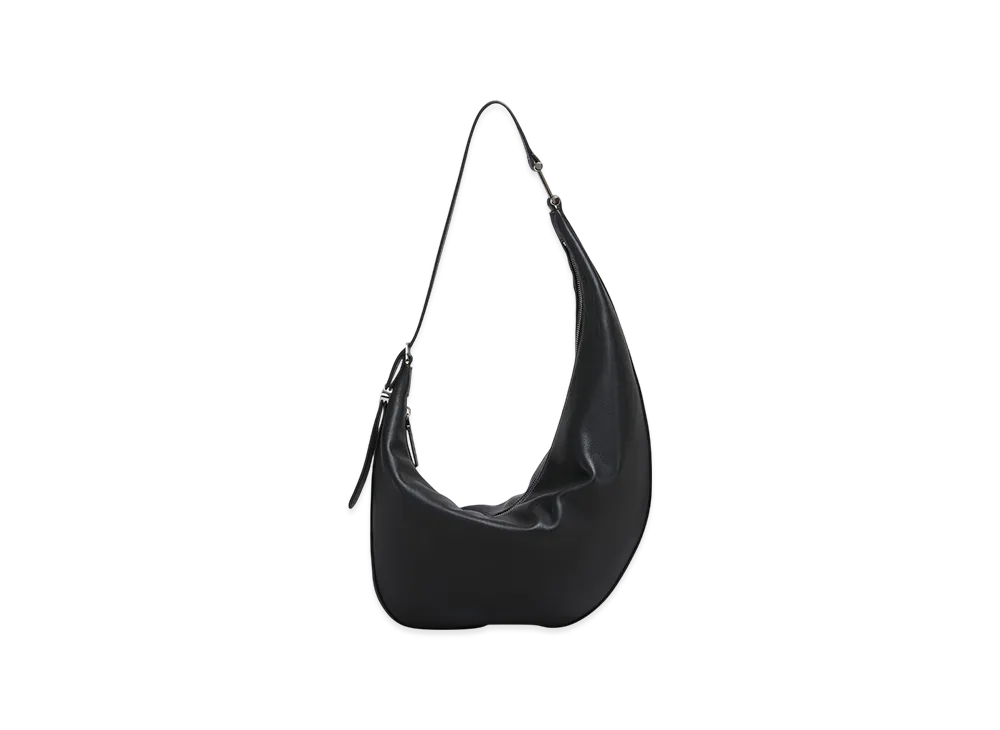 MARNI Dot Small Hobo Bag in Leather "Black"