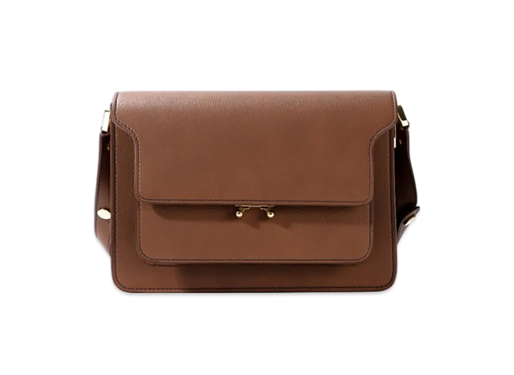 MARNI Trunk Shoulder Bag "Brown"