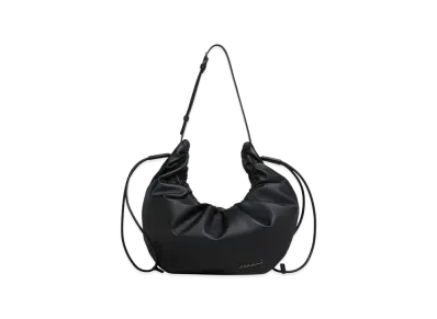 MARNI Chou Chou Small Hobo Bag in Leather "Black"