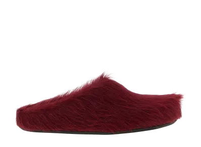 MARNI Fussbett Sabots "Red"