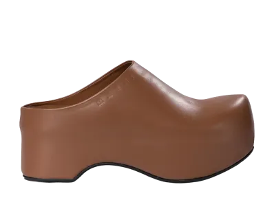 MARNI Women's Chunky Sabot "Brown"