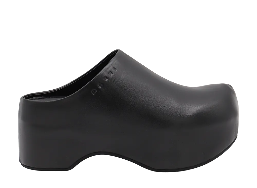 MARNI Women's Chunky Sabot "Black"