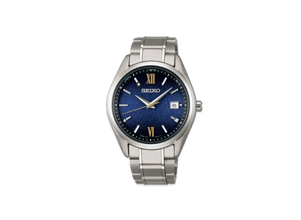 SEIKO Selection Men's Solar Radio Waves 2024 Eternal Blue Limited Model Japan Exclusive 600 SBTM355