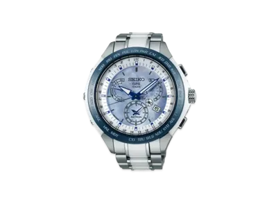 SEIKO Astron GPS Solar Dual Time 2015 Limited Model "White" SBXB039