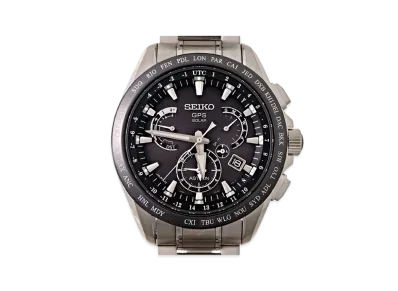 SEIKO Astron GPS Solar 8X Series Dual Time "Black" SBXB045