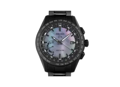 SEIKO Astron 8X World Time 2016 Limited Edition Limited to 3500 Worldwide "Black" SBXB091