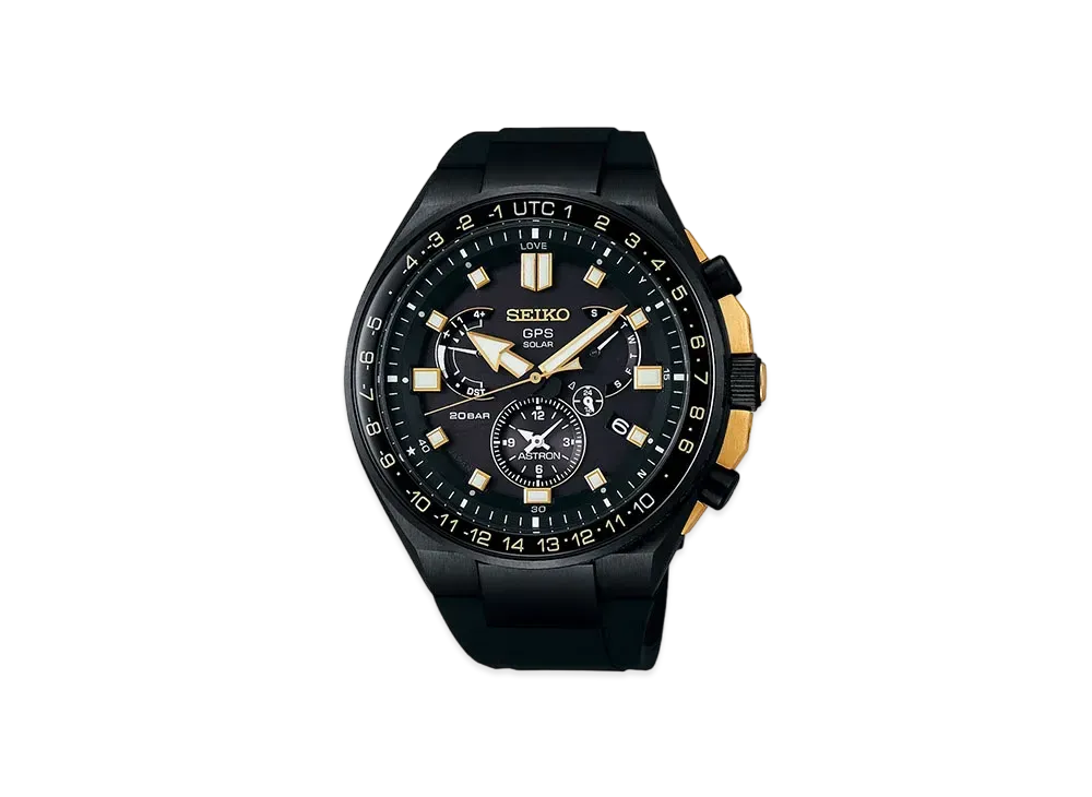 SEIKO Astron Dual Time Novak Djokovic 2018 Limited Model "Black" SBXB174